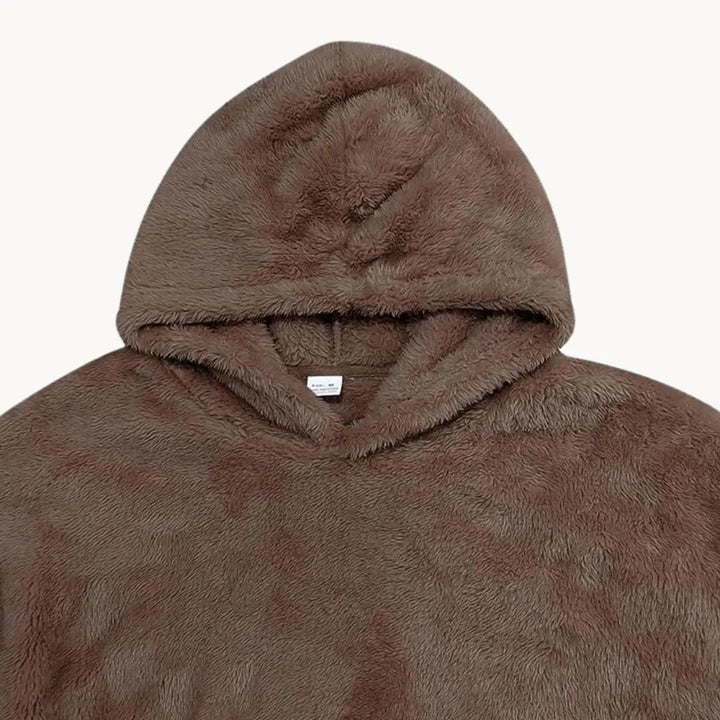 Carter - Hooded Fleece-Blend Jumper