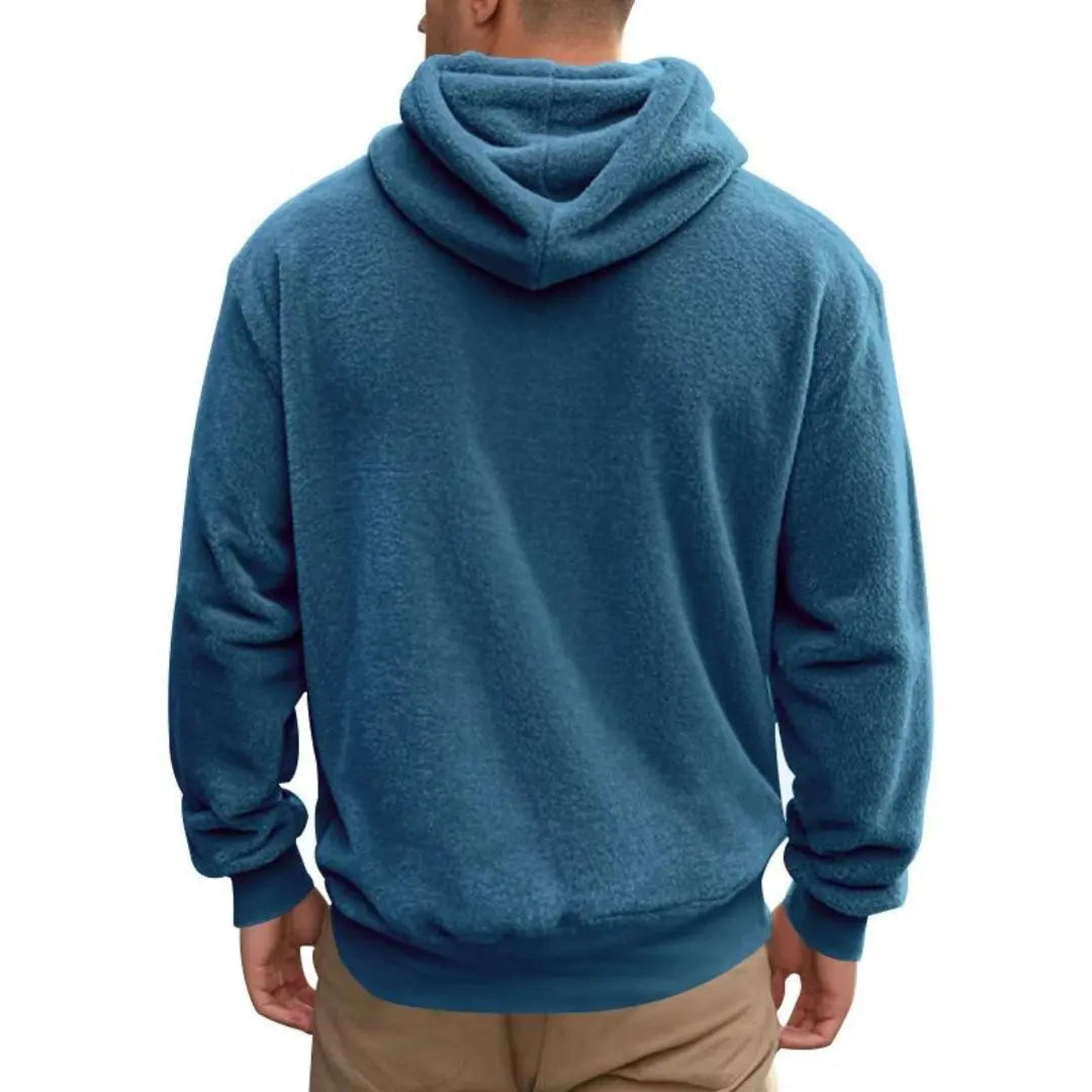 Carter - Maglione con cappuccio in misto pile