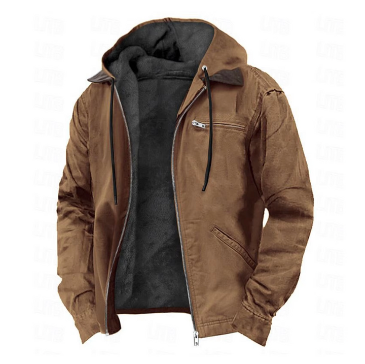 Isak™ | Giacca Vintage Foderata in Fleece Caldo