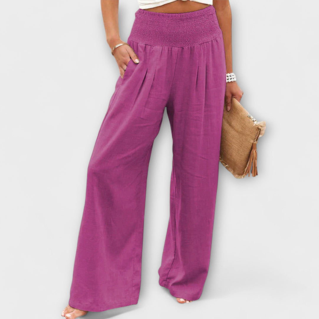 Charlotte - Pantaloni eleganti leggeri