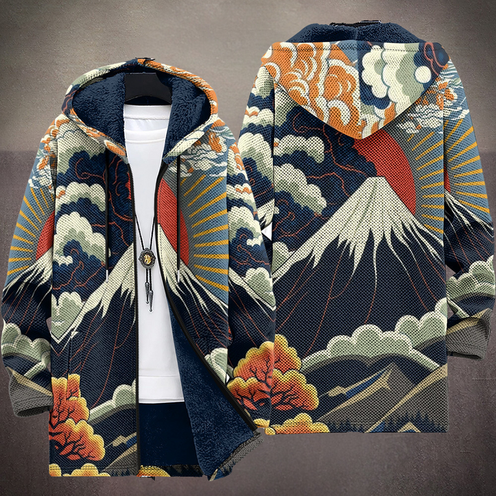 Kamilla – Cardigan di lusso con motivo ispirato all'arte