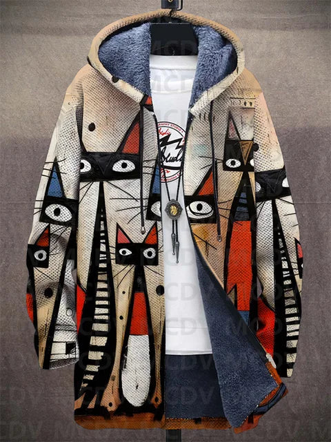 Emese – Cardigan di lusso ispirato all'arte