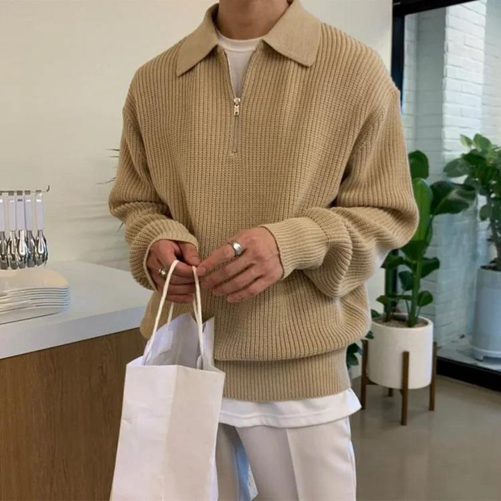Riley - Maglione a maglia mista