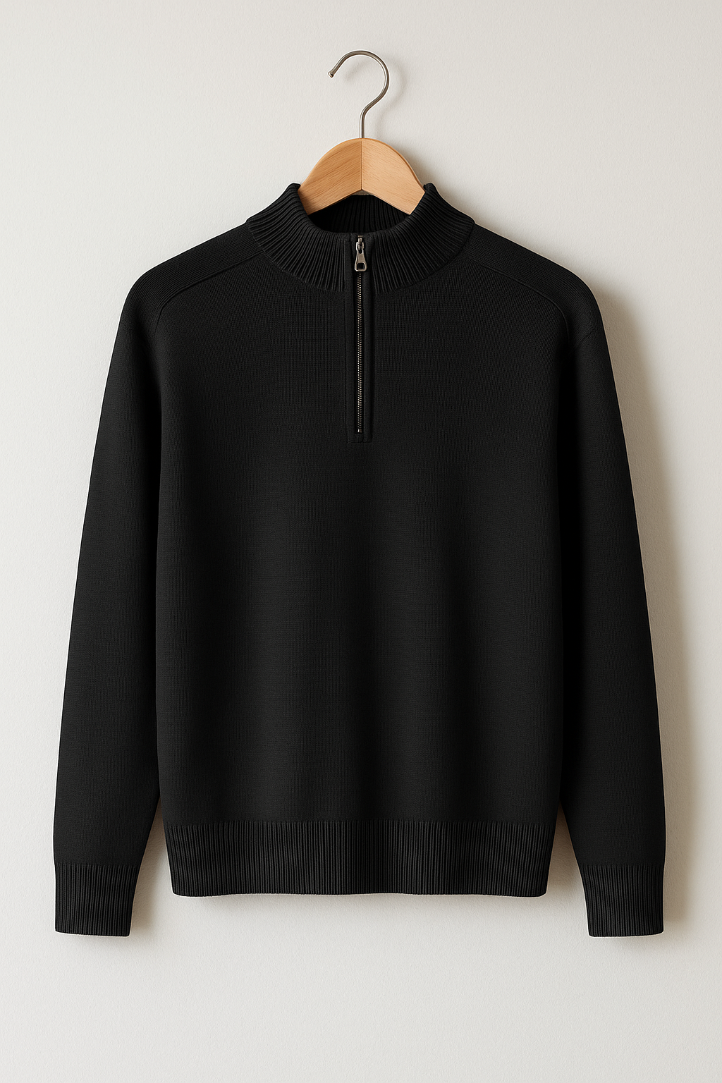 Marcus - Maglione con mezza zip