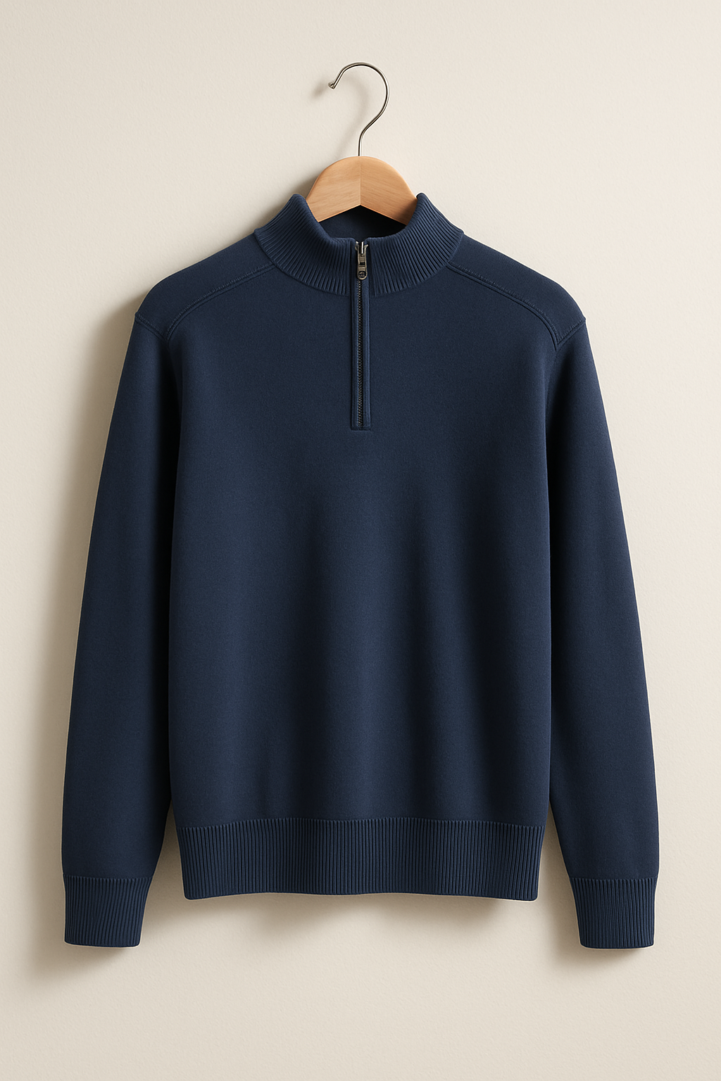 Marcus - Maglione con mezza zip