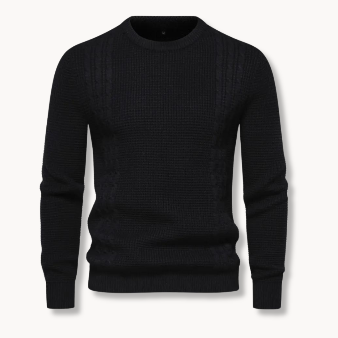 Dylan - Maglione patchwork in maglia