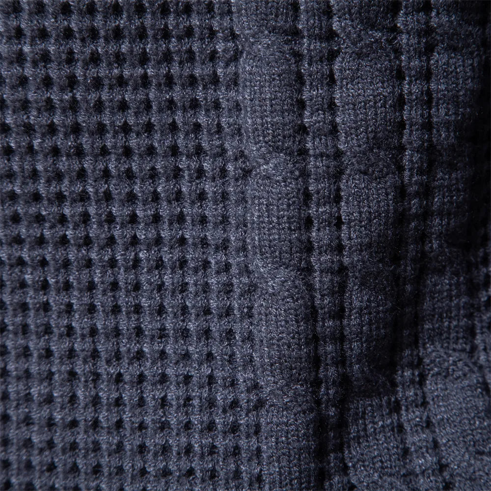 Dylan - Maglione patchwork in maglia