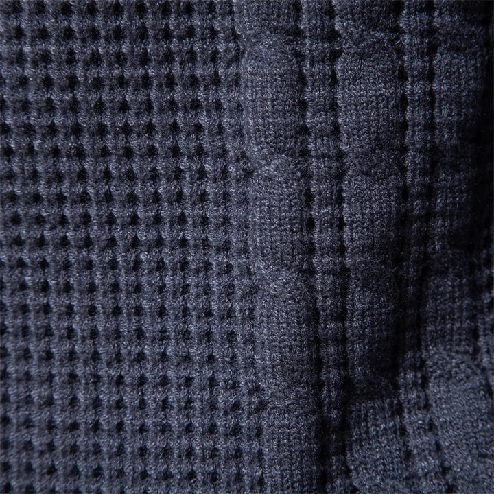 Dylan - Maglione patchwork in maglia
