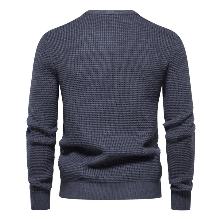 Dylan - Patchwork Knit Jumper