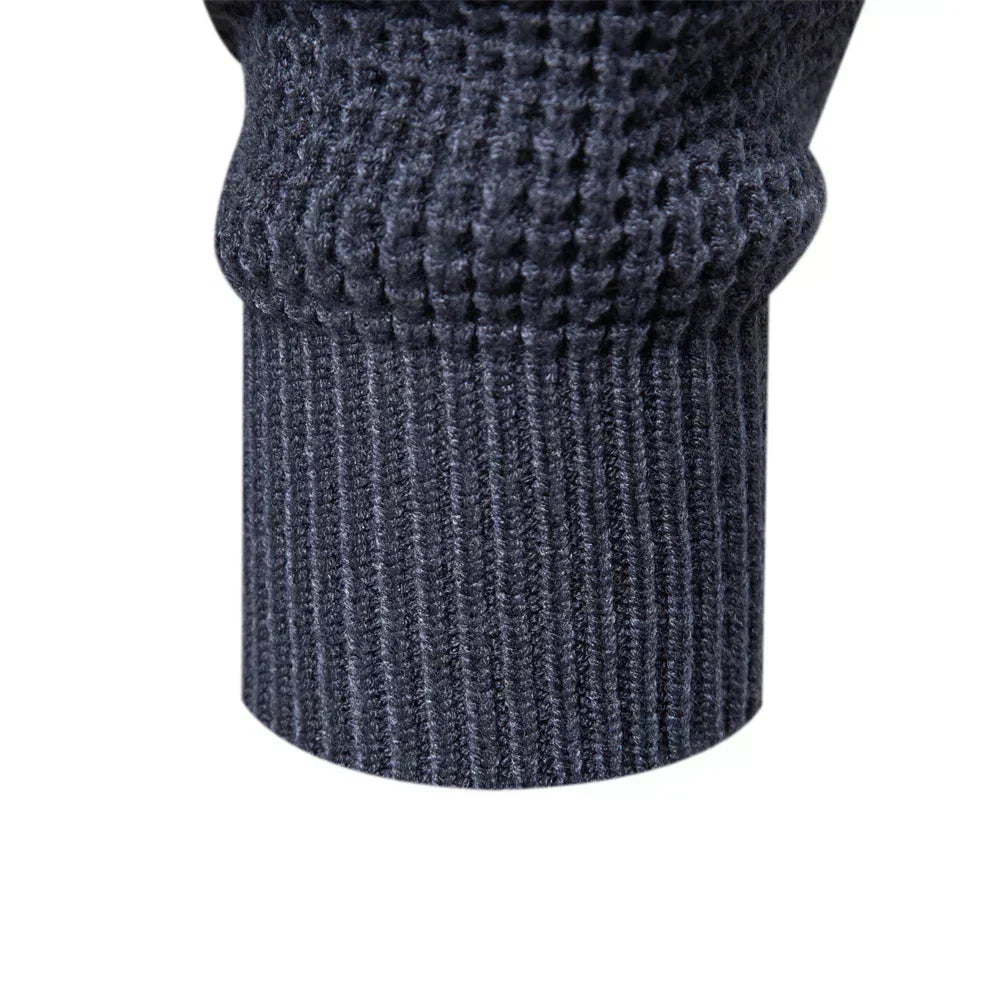 Dylan - Maglione patchwork in maglia