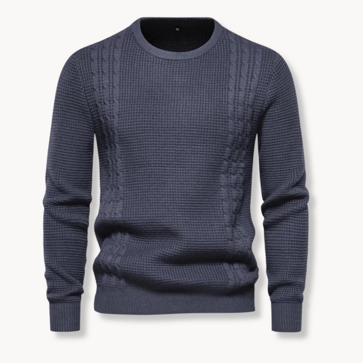 Dylan - Maglione patchwork in maglia