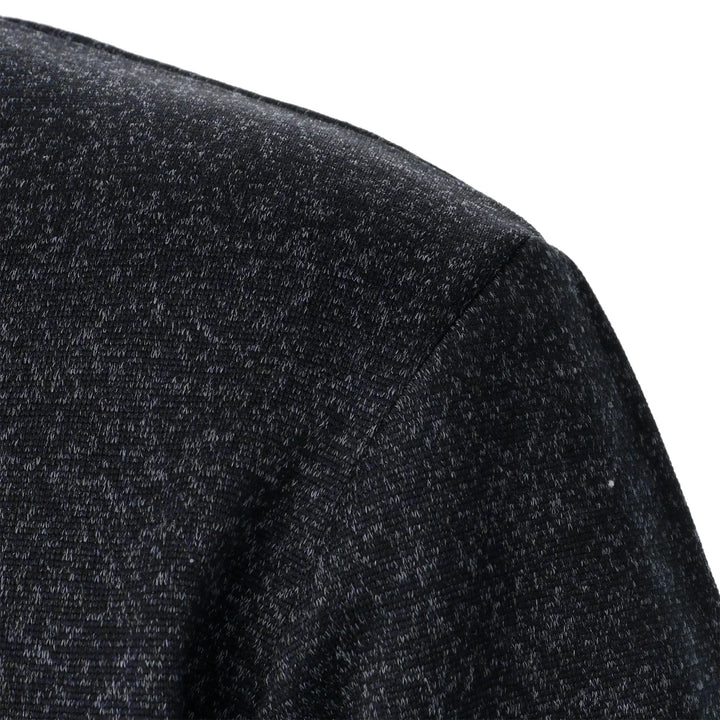 Liam | Maglione in Maglia Mezza Zip Charcoal