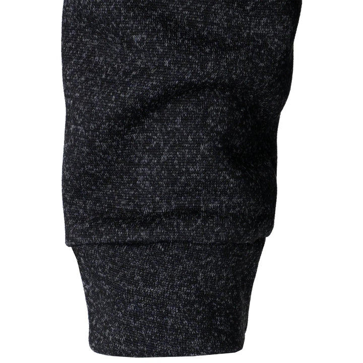 Liam | Maglione in Maglia Mezza Zip Charcoal