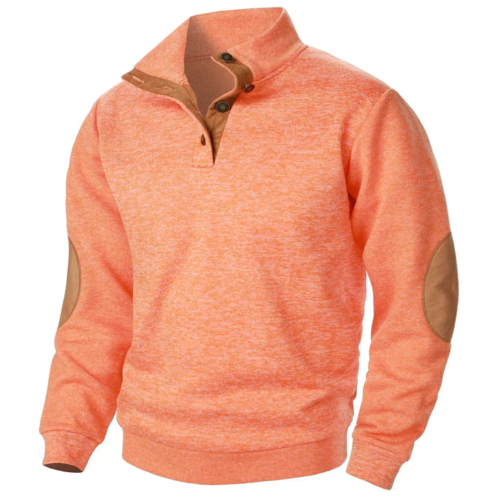 Liam | Maglione in Maglia Mezza Zip Charcoal