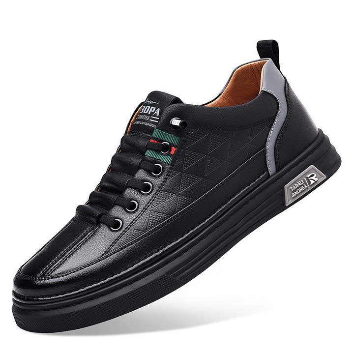 Sneakers casual in pelle