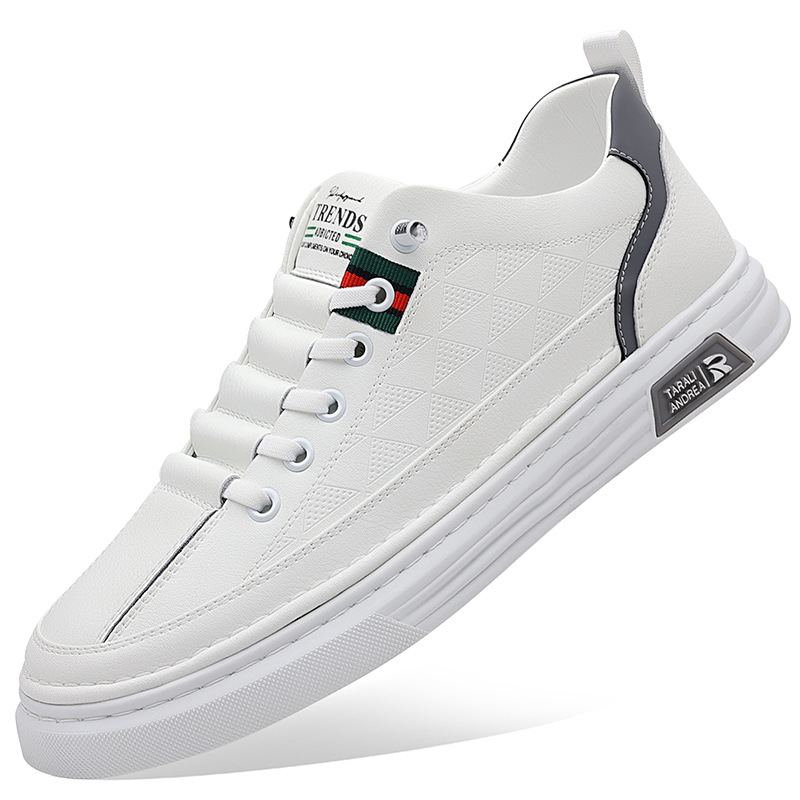 Sneakers casual in pelle