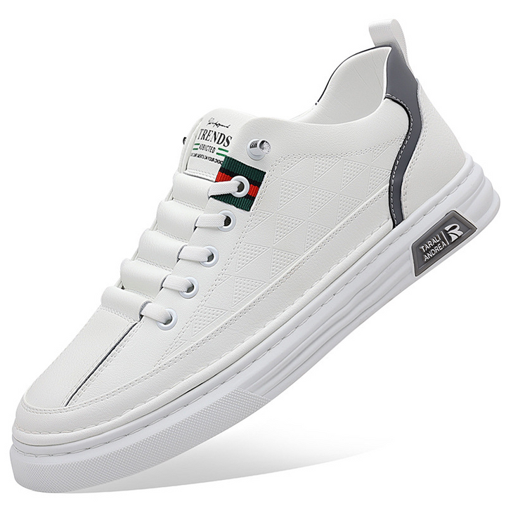 Sneakers casual in pelle