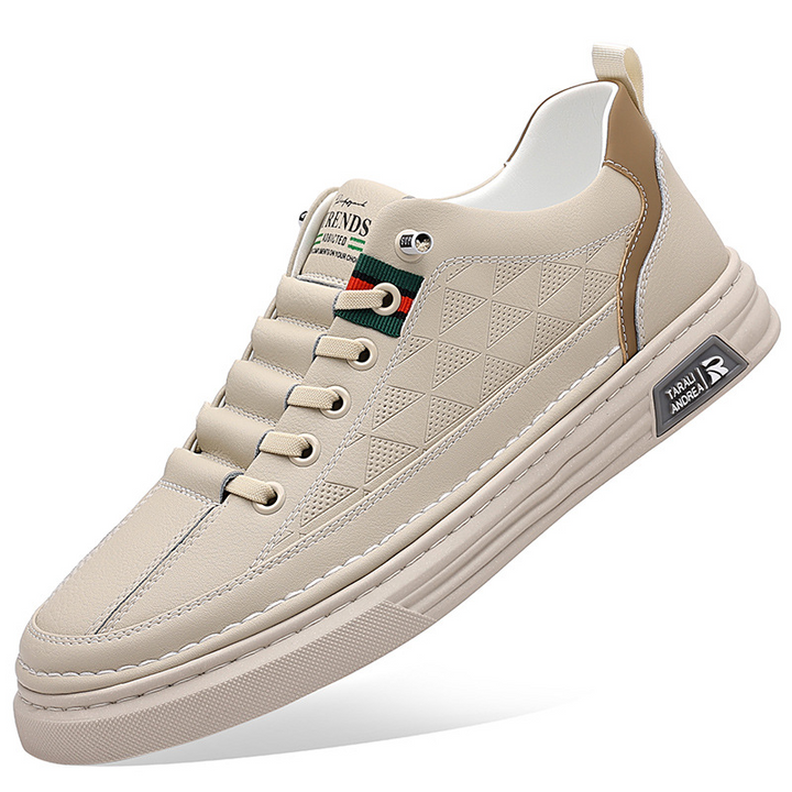 Sneakers casual in pelle