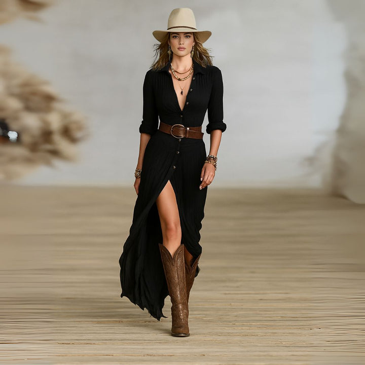 Alejandra | Maxi abito chic