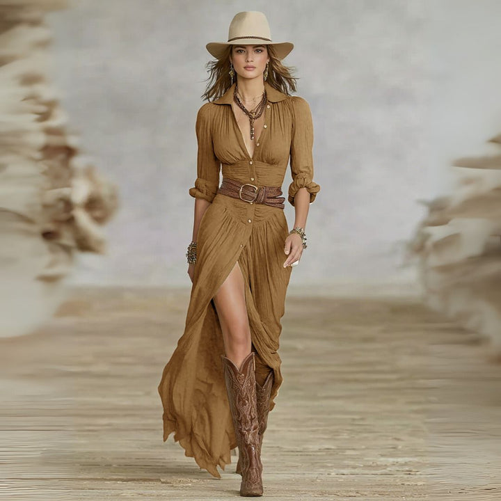Alejandra | Maxi abito chic