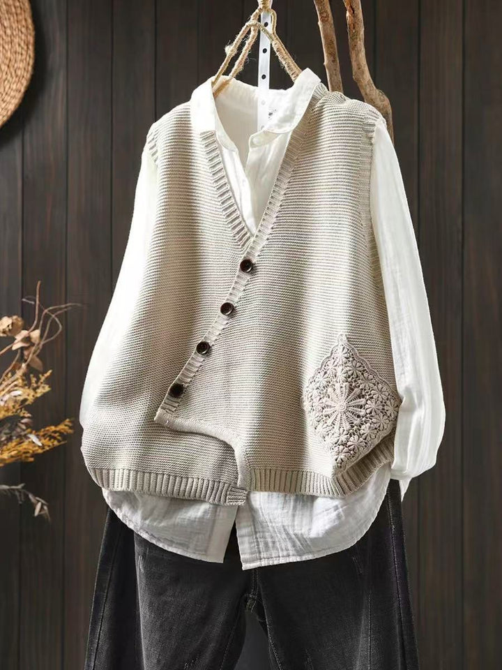 Evelyn - Gilet in maglia