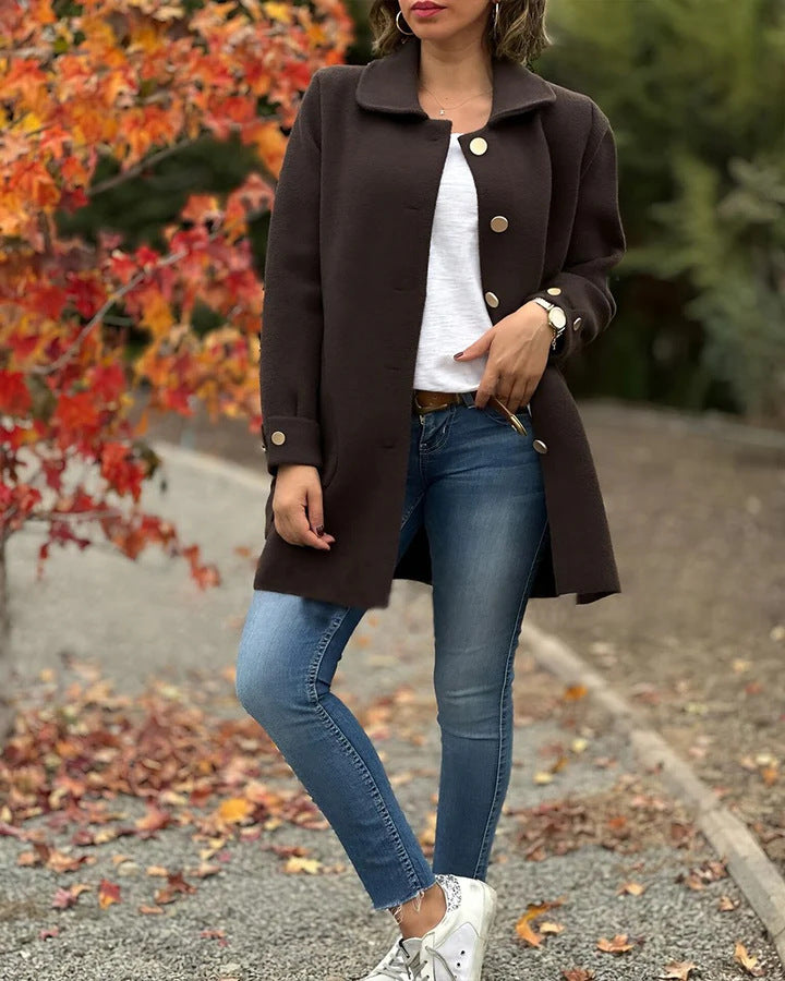 Violet - Cappotto oversize classico