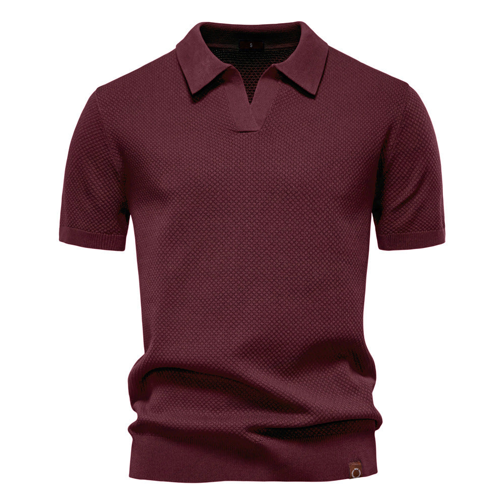Mario Camicia™ | Polo Strutturata Senza Bottoni