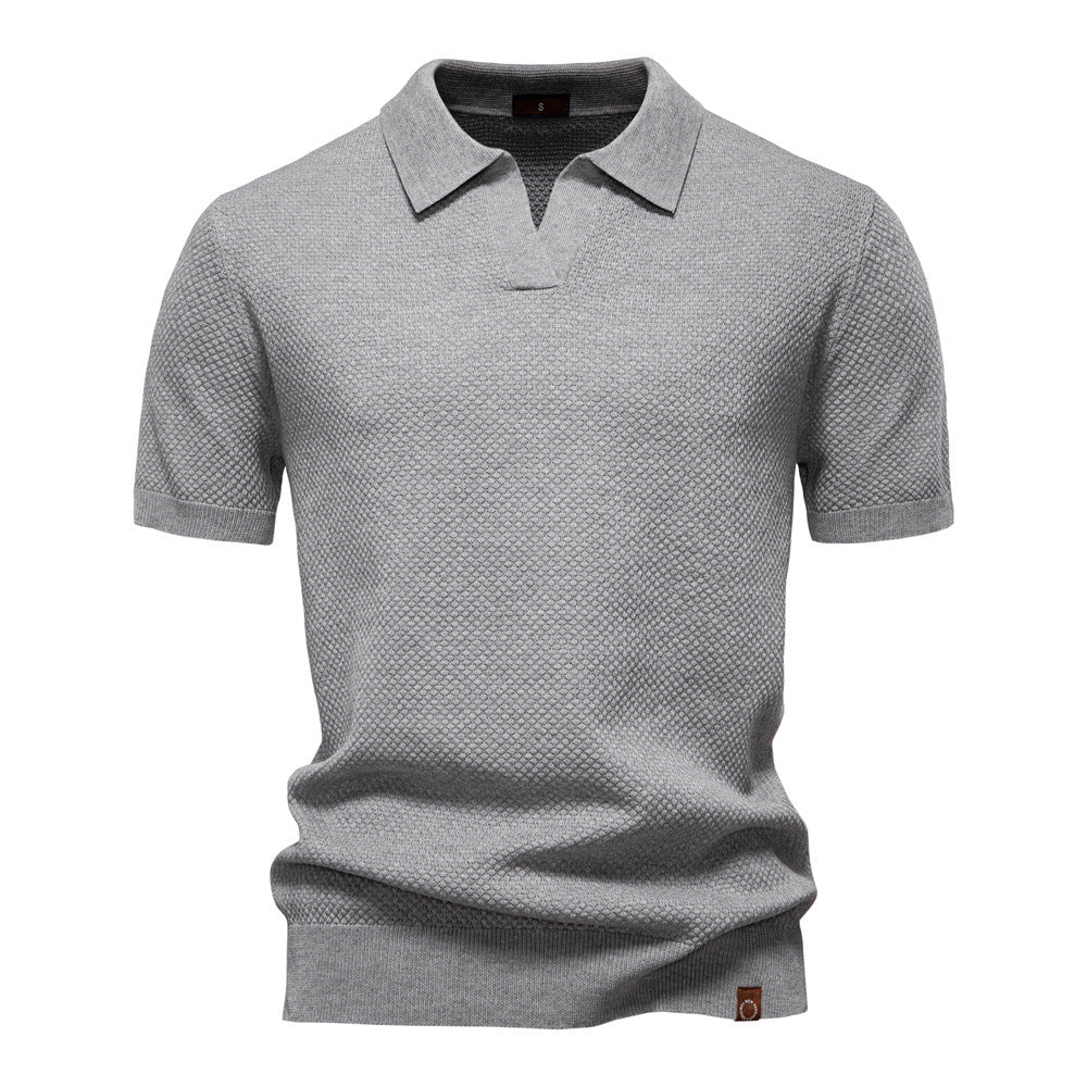 Mario Camicia™ | Polo Strutturata Senza Bottoni