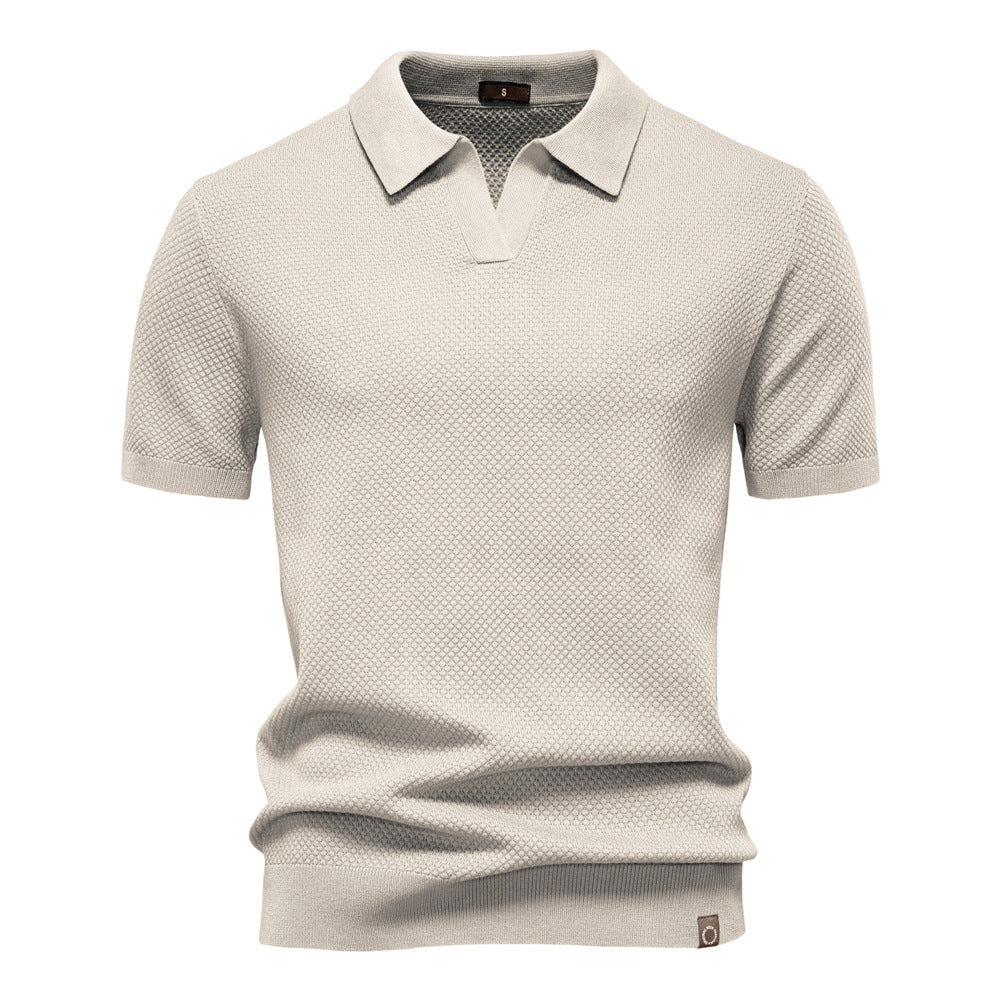Mario Camicia™ | Polo Strutturata Senza Bottoni