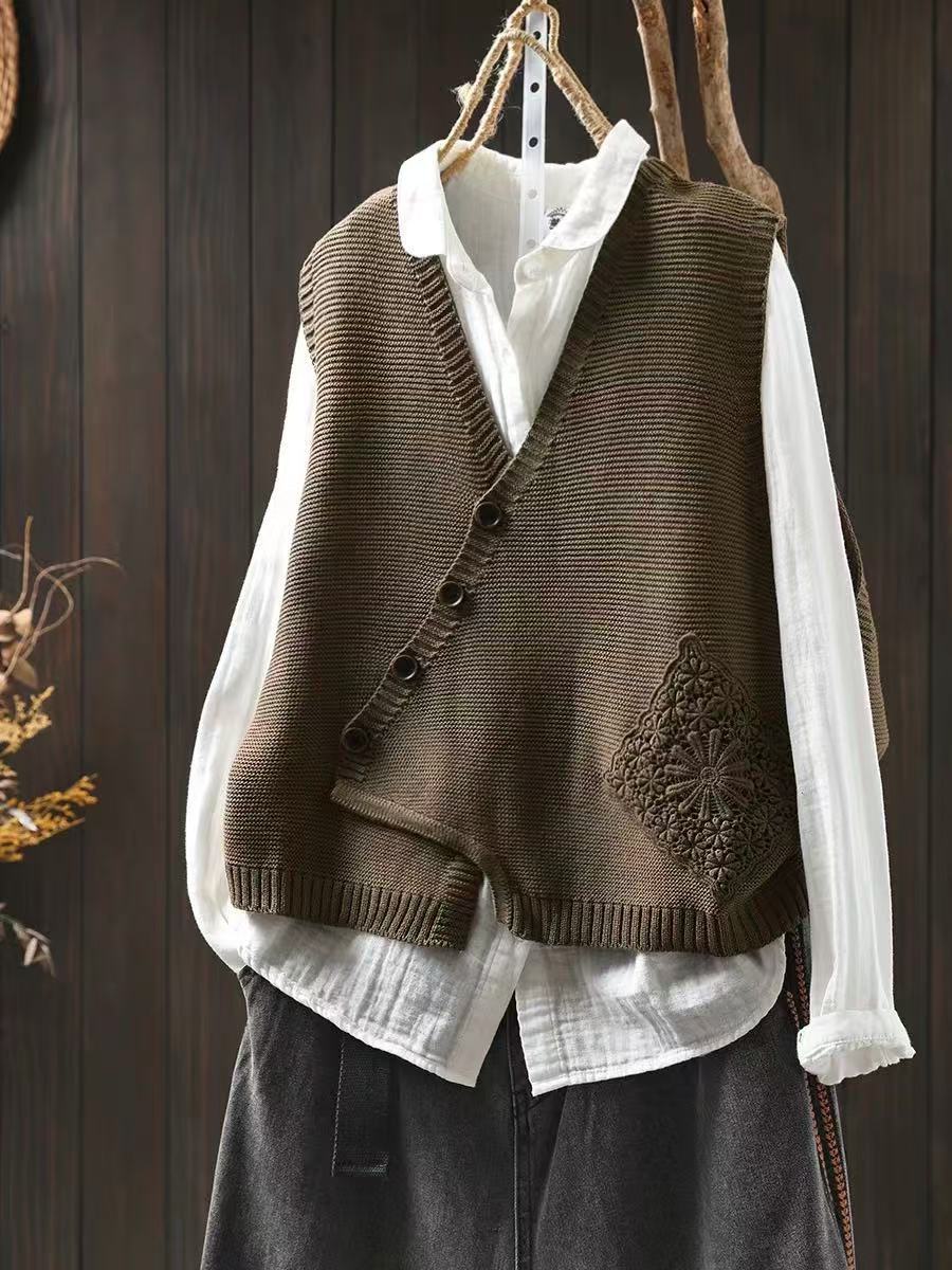 Evelyn - Gilet in maglia