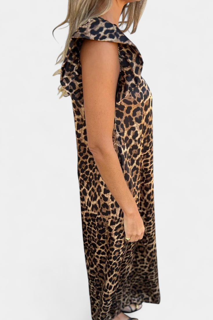 Isela | Tuta stampa leopardata