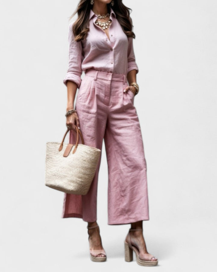Ivy - Completo Casual Chic Rosa