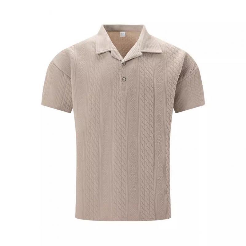 William - Polo in texture jacquard rilassata