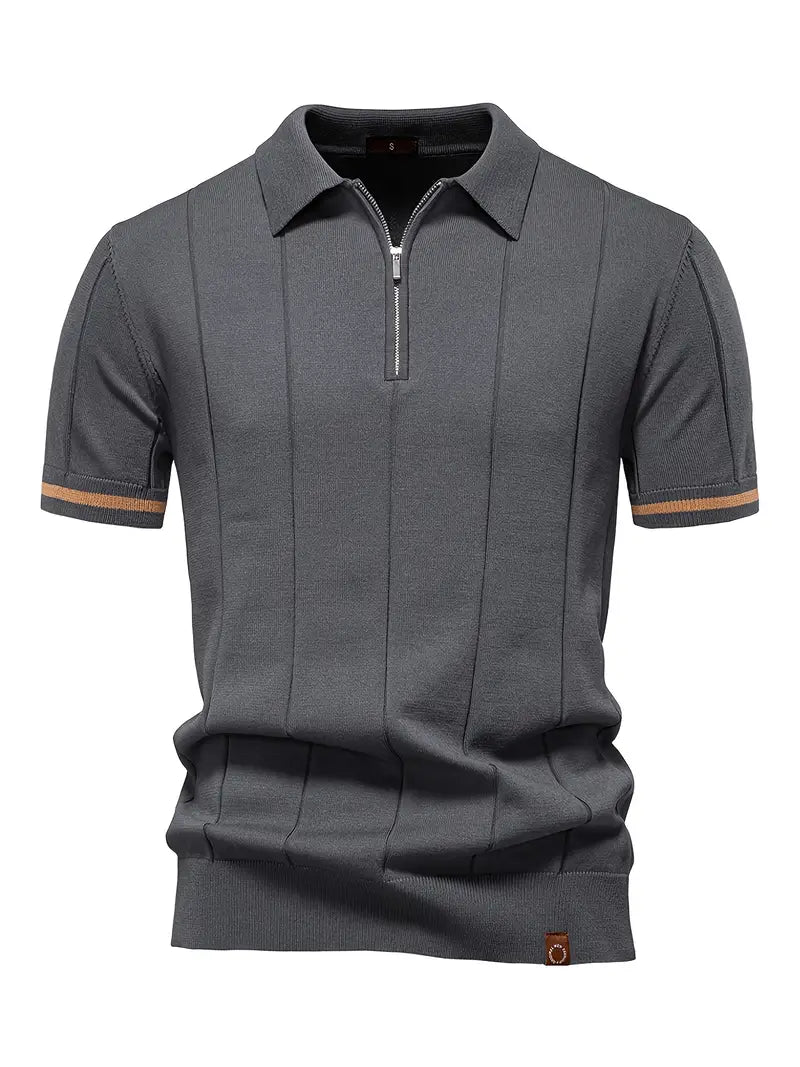Xavier - Polo slim in misto poliestere
