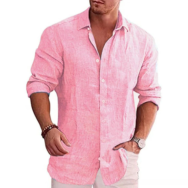 Finn - Camicia reversibile in misto poliestere