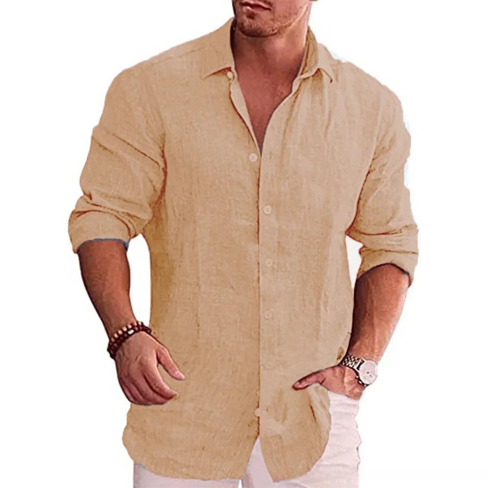 Finn - Camicia reversibile in misto poliestere