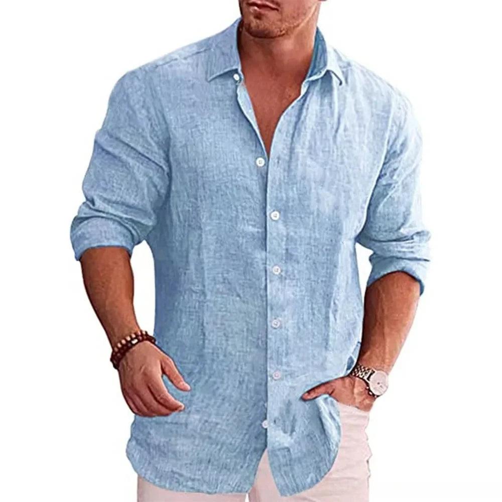 Finn - Camicia reversibile in misto poliestere