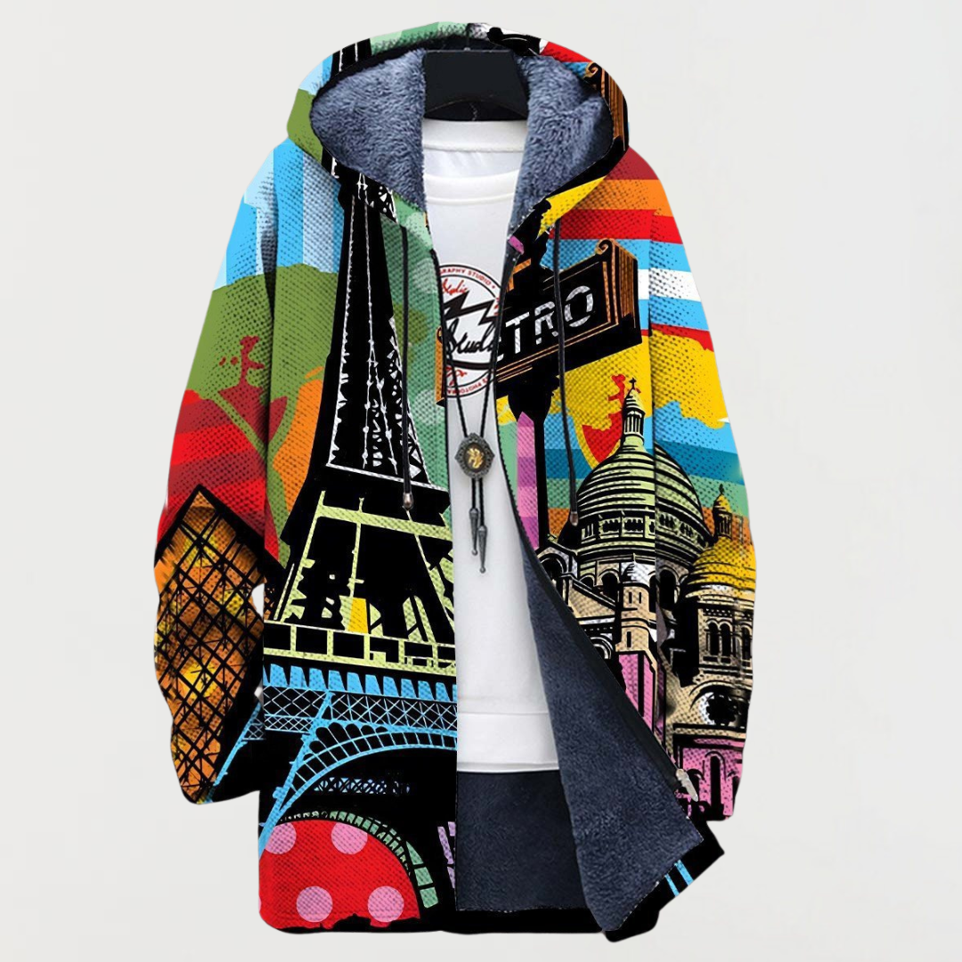 Nova - Felpa con cappuccio Urban Print