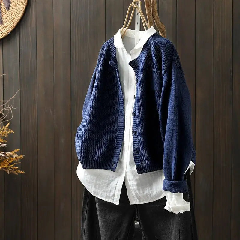 Scarlett - Cardigan in lino