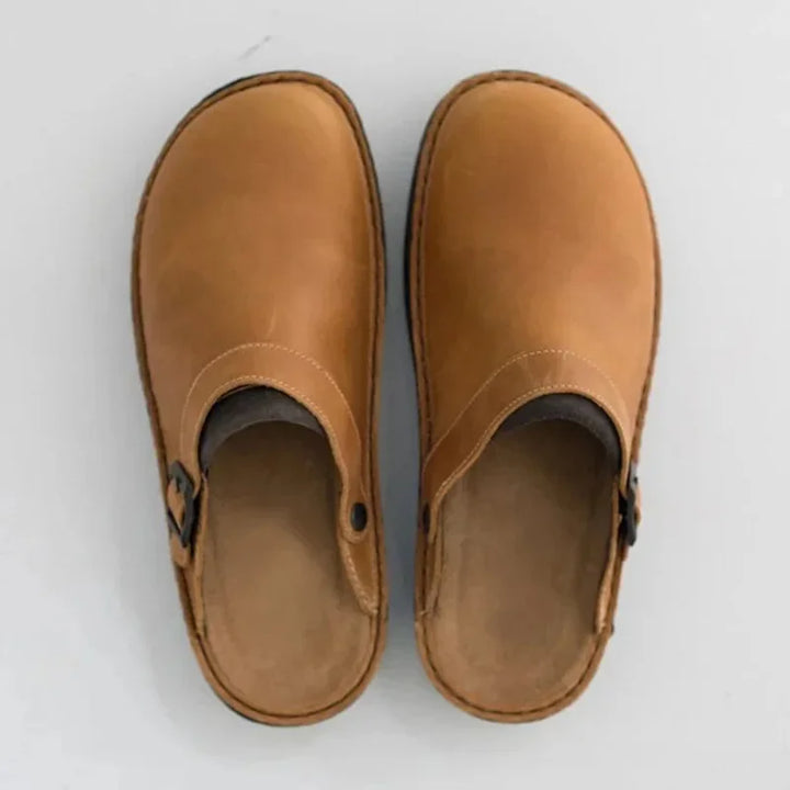 Pierre™ | Zoccoli in Pelle Comfort Delicato