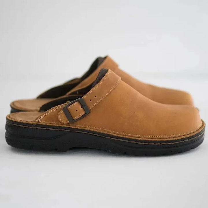 Pierre™ | Zoccoli in Pelle Comfort Delicato