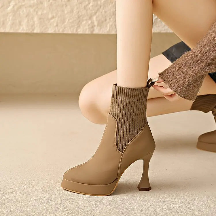 Lauren - Stivaletti con plateau