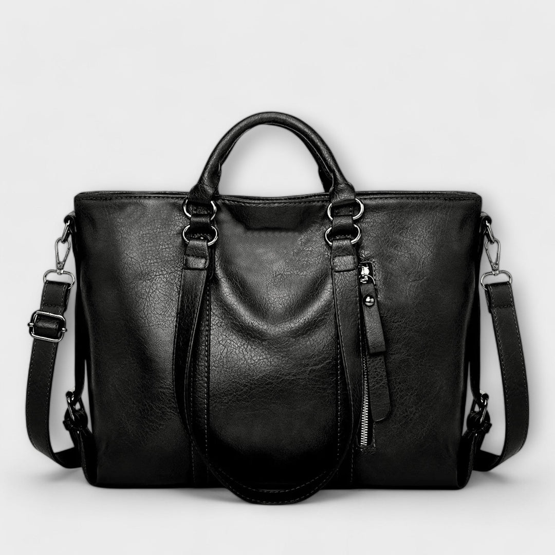 Ava - Borsa shopper grande in similpelle