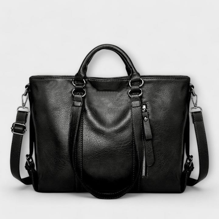 Ava - Borsa shopper grande in similpelle