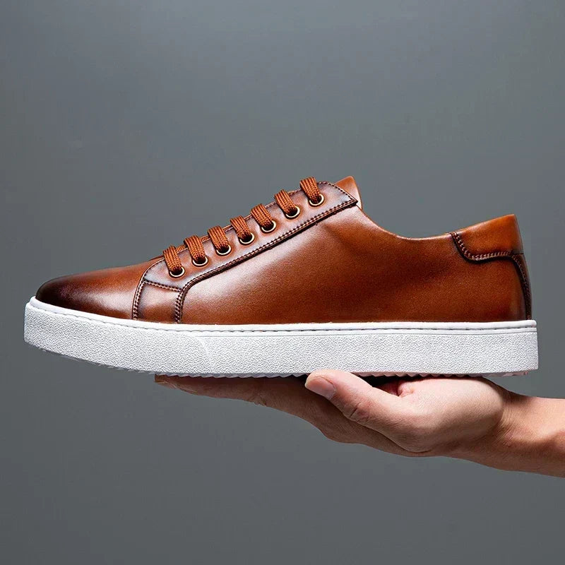 Henry - Sneaker premium in similpelle
