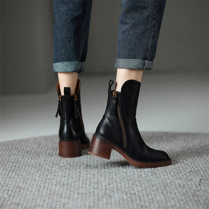 Willow - Faux Leather Boots
