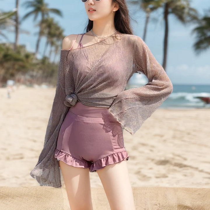 Nilaya™ | Costume da bagno modellante con look abito
