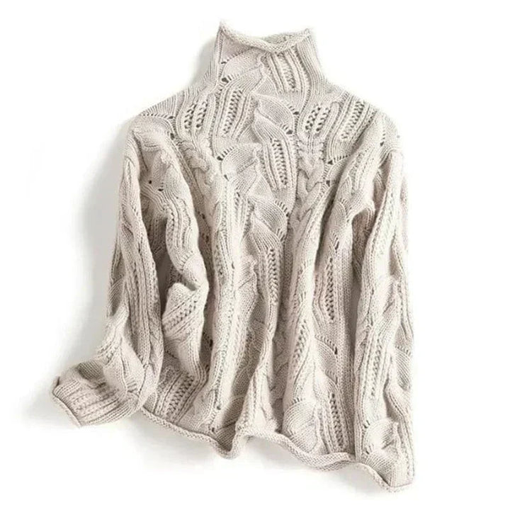 Nerea | Maglione accogliente a collo alto