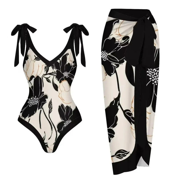 Zemina™ | Costume intero push-up modellante con accappatoio abbinato
