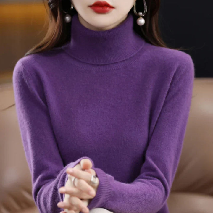 Amara | Maglione a collo alto in cashmere